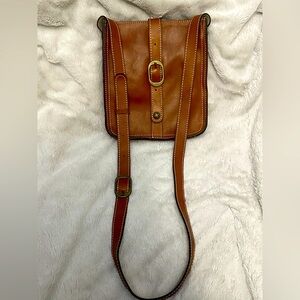 Patricia Nash Brown Crossbody Bag